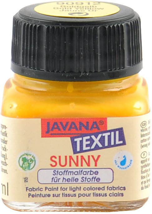 Thumbnail - KREUL Javana Stoffmalfarbe für helle Stoffe Goldgelb