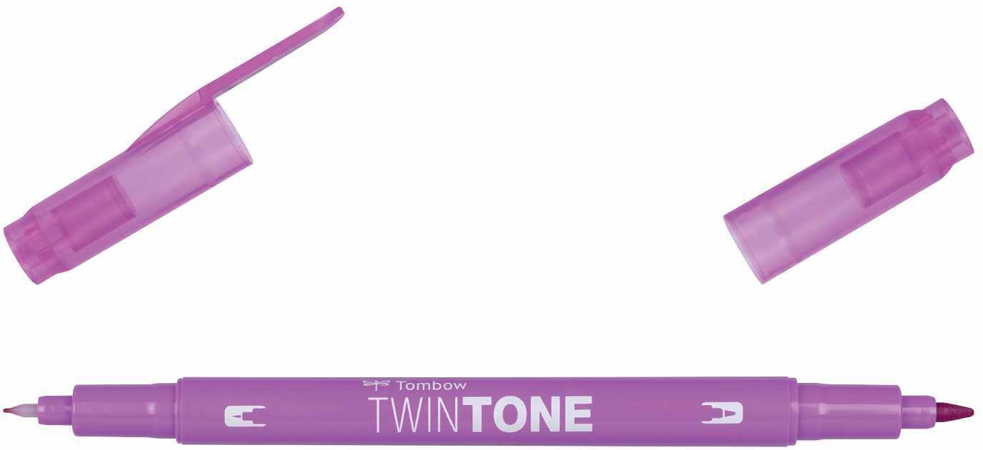 Tombow TwinTone Fasermaler Raspberry
