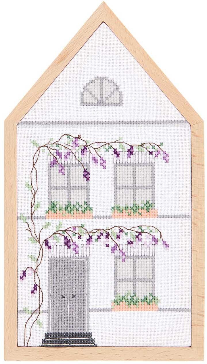 Rico Design Stickpackung Sommerhaus mittel