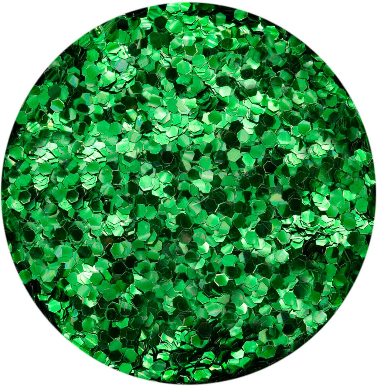 Glorex Bio Glitter grob Grün