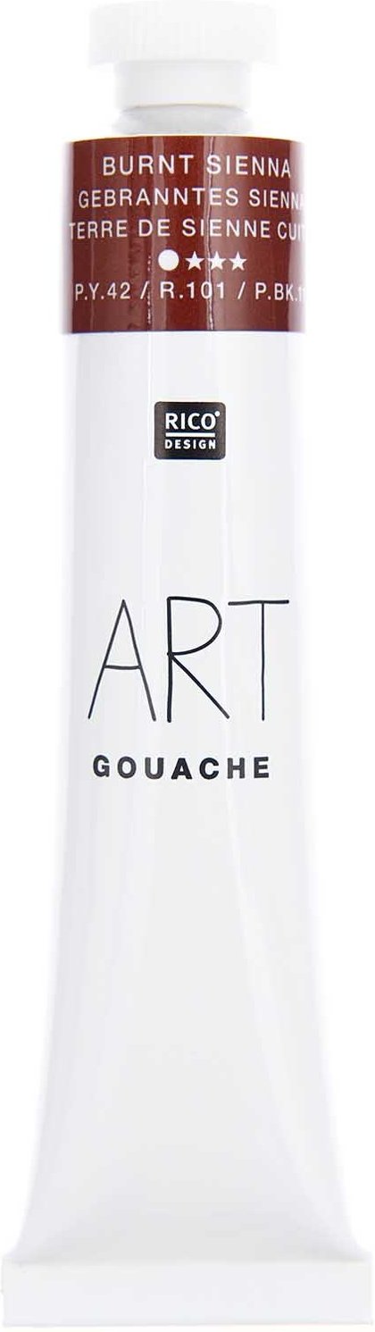 Rico Design ART Gouache 22ml Gebranntes Sienna