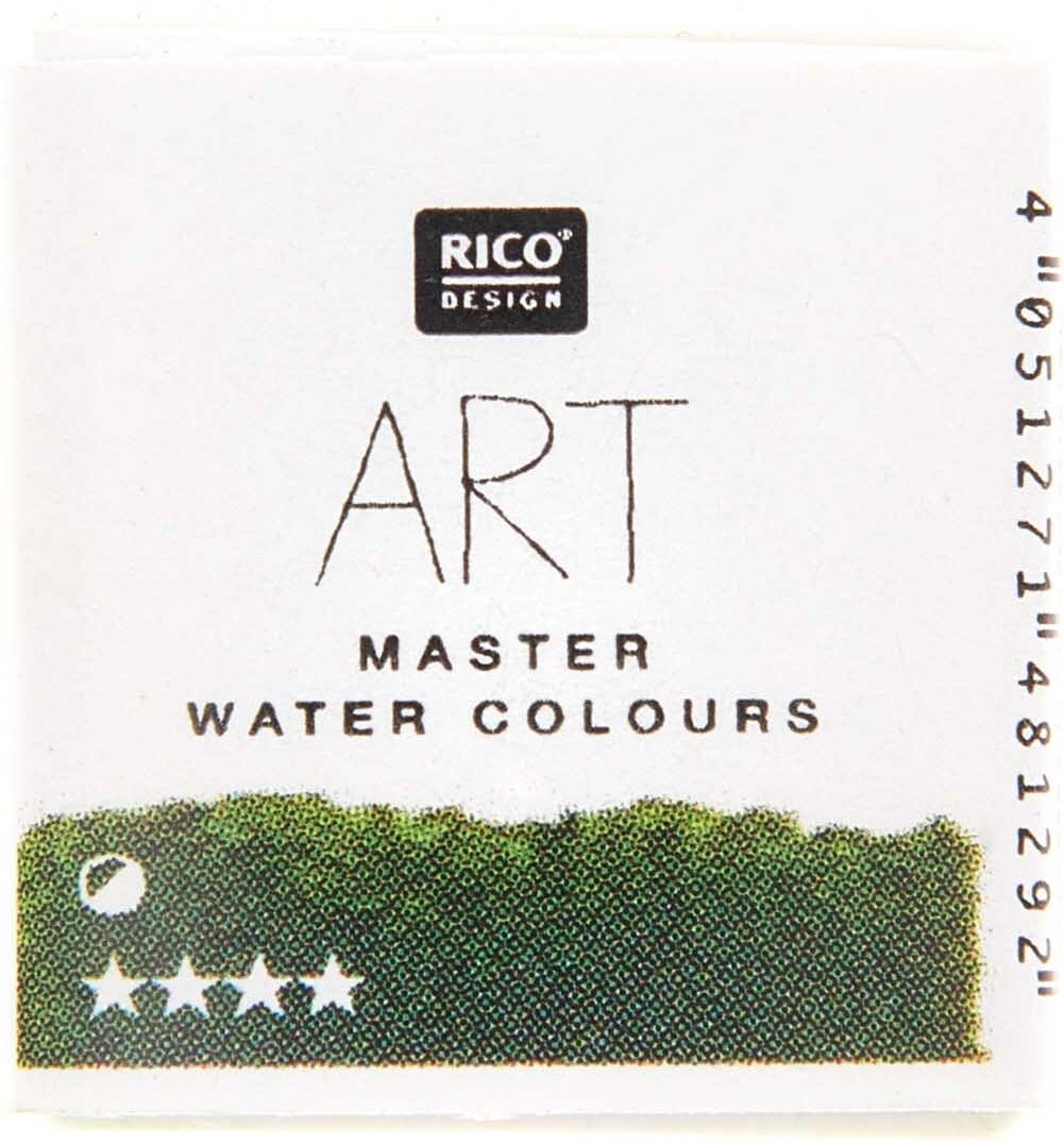 Rico Design ART Master Aquarellfarbe halbes Näpfchen Moosgrün