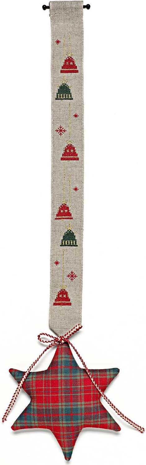 Rico Design Stickpackung Behang Glocke mit Stern 17x62cm