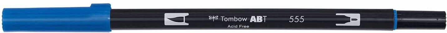 Tombow ABT Dual Brush Pen Ultramarine 555