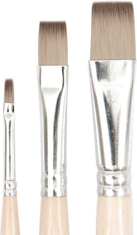 Rico Design Pinsel Hobby Synthetic Ergonomic flach 14