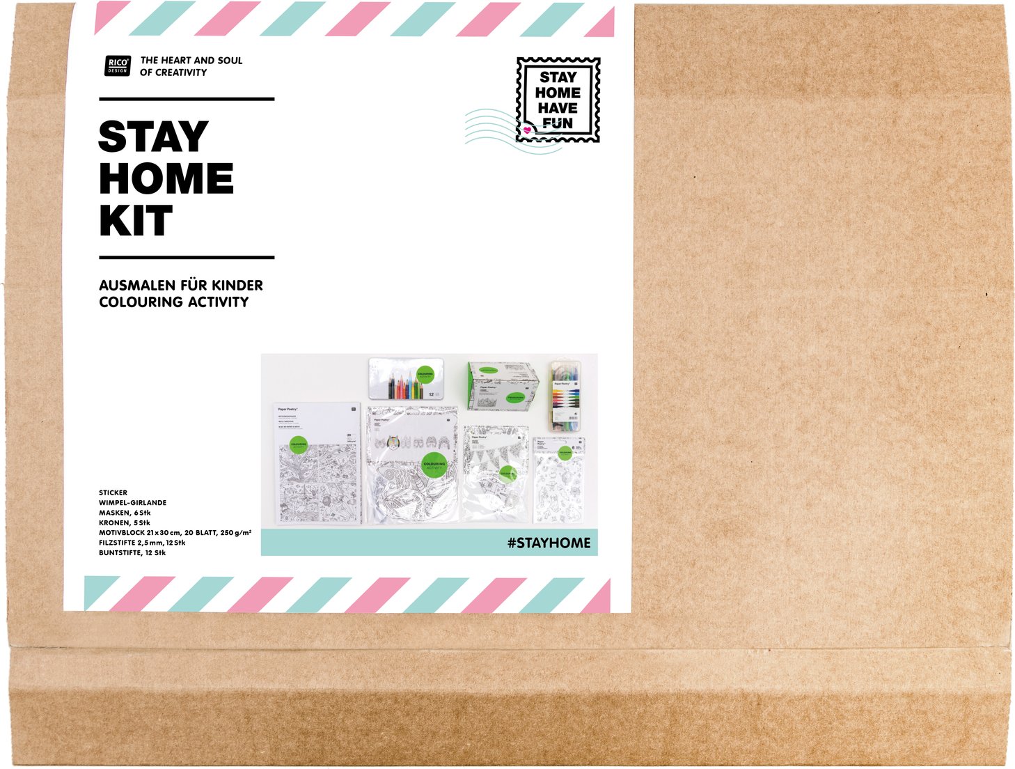 Rico Design DIY Set Ausmalen für Kinder