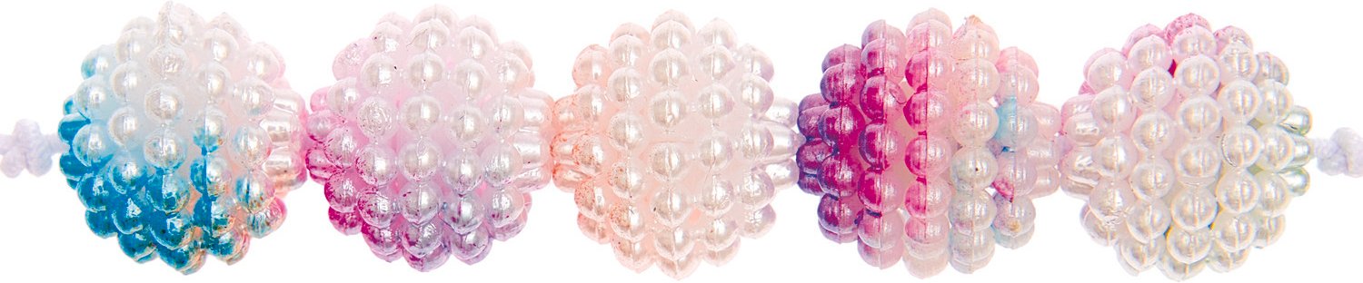 Rico Design itoshii Perlen Bundle Farbverlauf 11mm 20 Stück