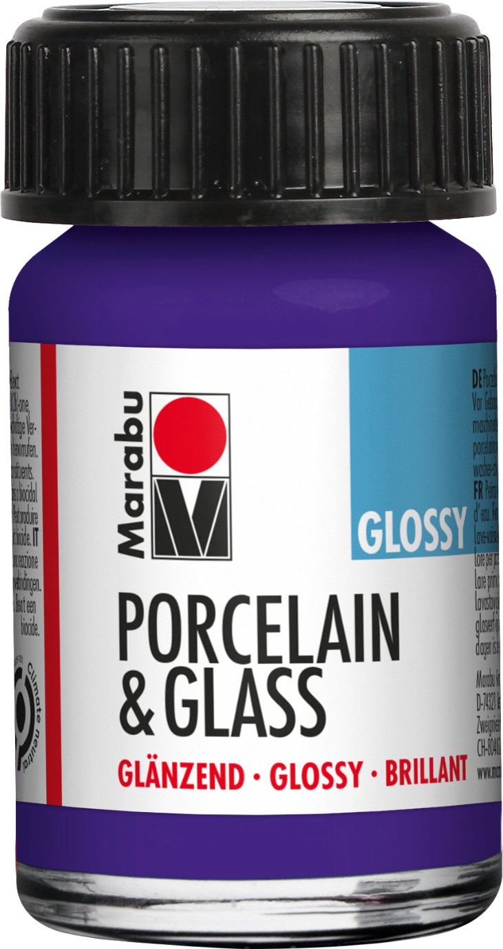 Marabu Porcelain & Glass glossy Violett