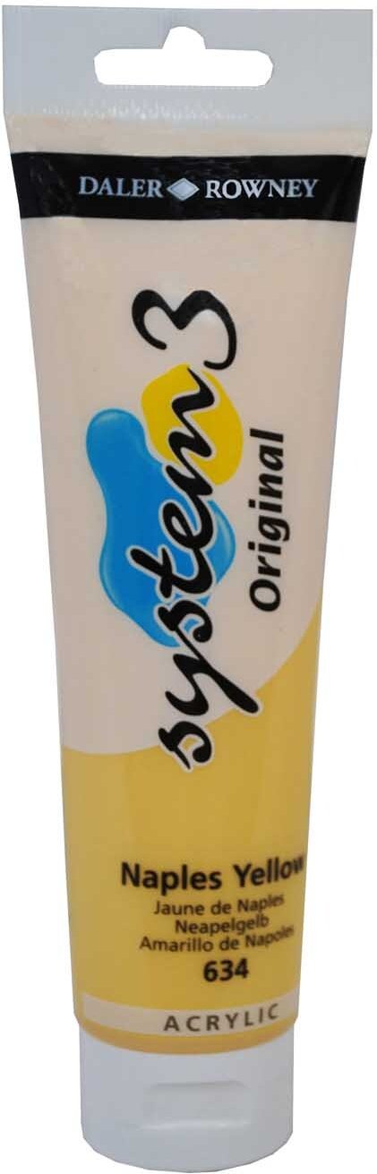 Daler-Rowney System 3 150ml Naples Yellow