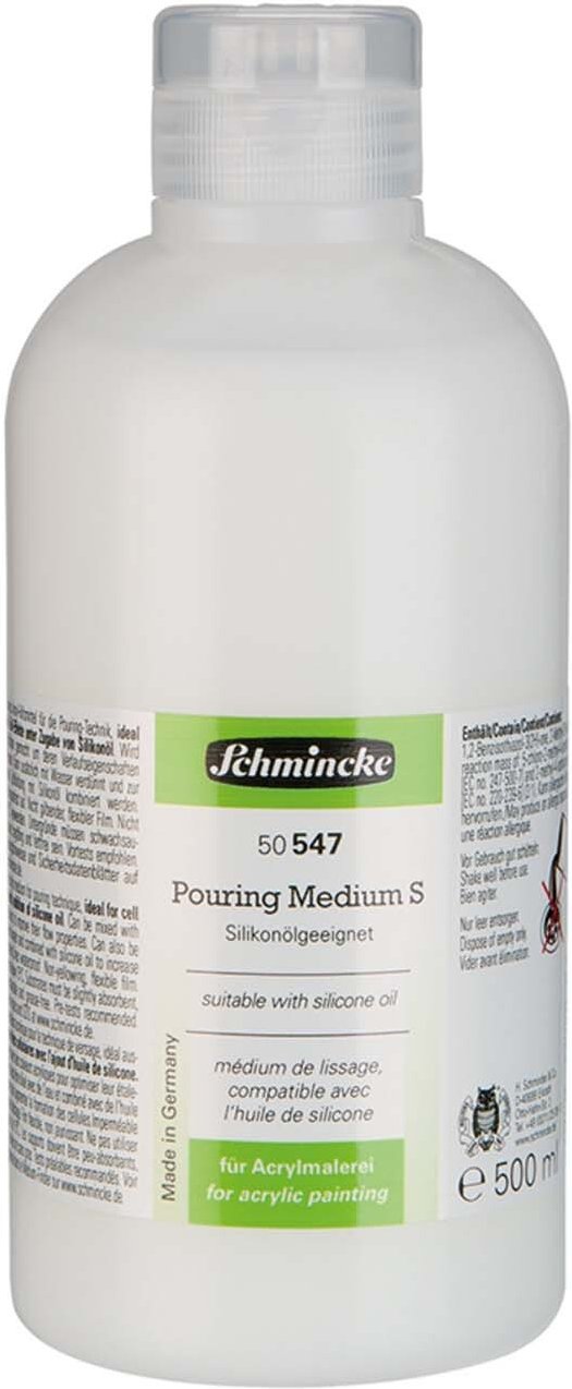 Schmincke Pouring Medium silikonölgeeignet 500ml Transparent