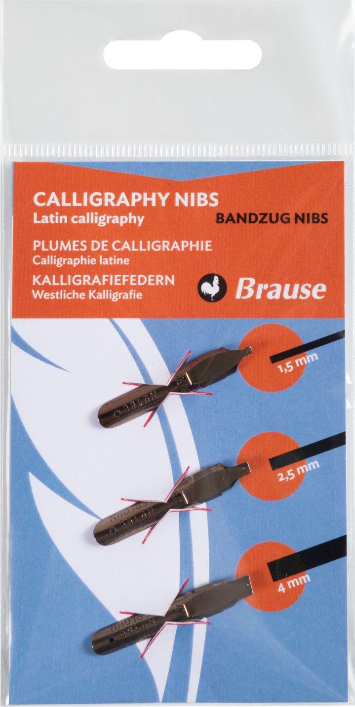 Brause Kalligrafiefedern Set Bandzug