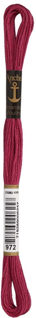 Anchor Coats Sticktwist 8m 00972 Kardinalrot