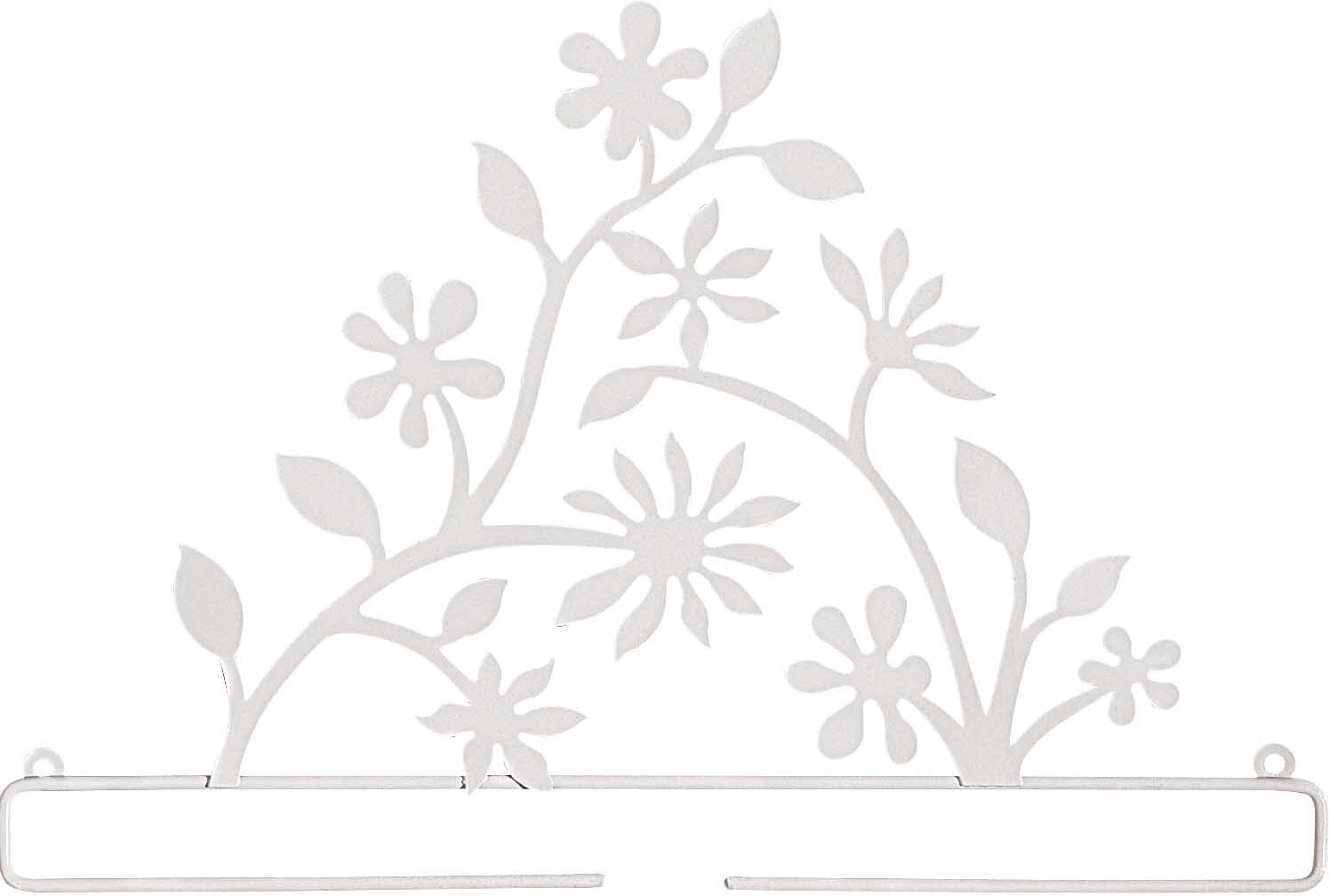 Rico Design Dekobügel Blütenzweig weiß 31cm