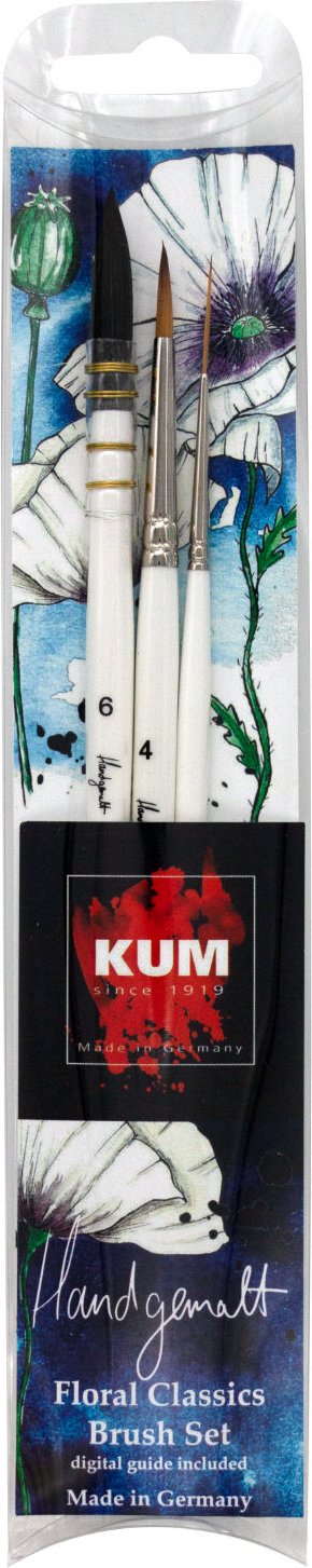 Pinsel Set Floral Classics Handgemalt