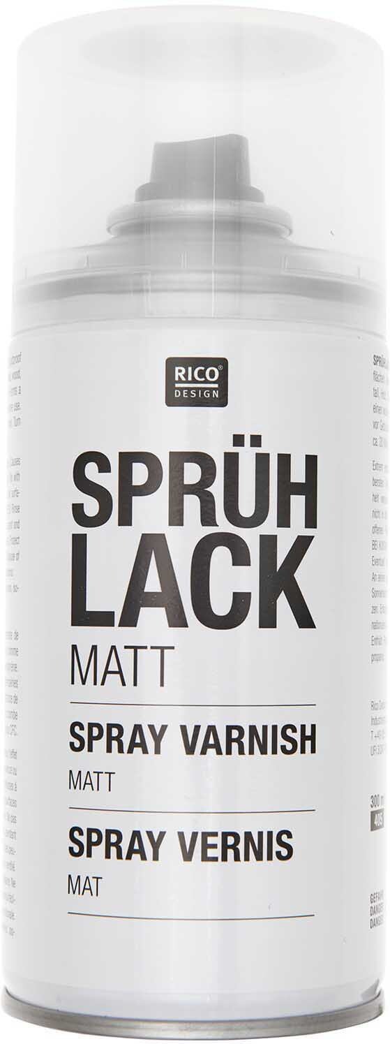 Rico Design Sprühlack matt 300ml Transparent Matt
