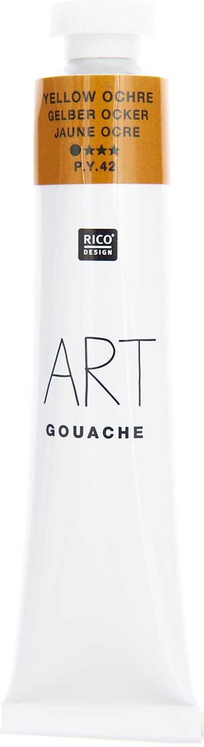 Rico Design ART Gouache 22ml Gelber Ocker