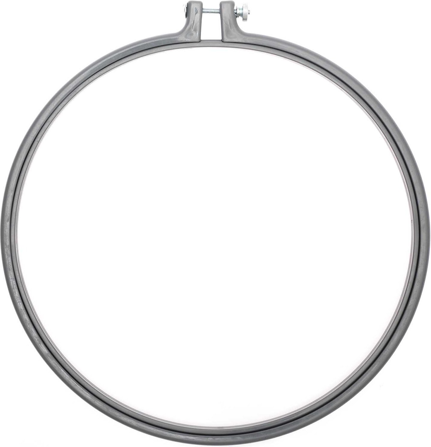 Rico Design Stickring aus Kunststoff grau 25,4cm
