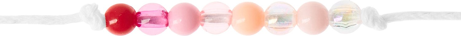 Rico Design itoshii Kunststoffperlen Rosa/ Irisierend Mix