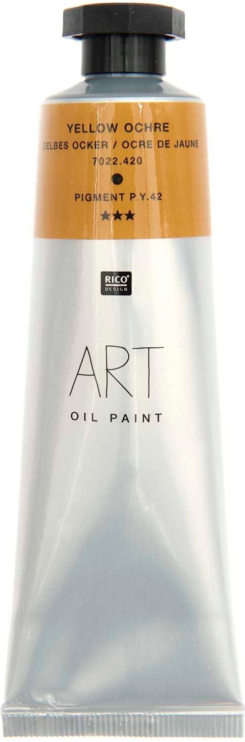 Rico Design ART Ölfarbe Gelbes Ocker