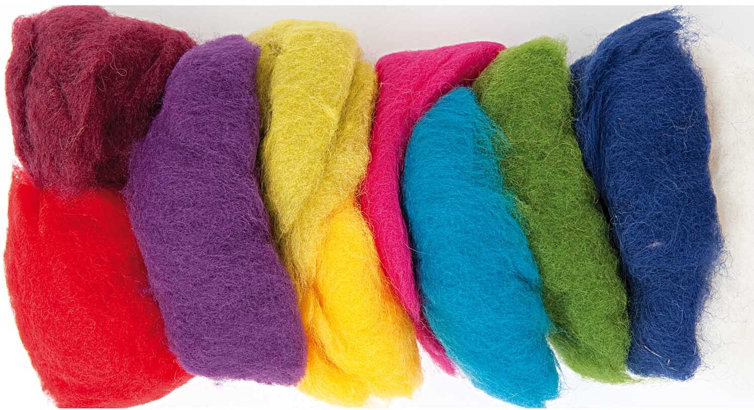 Rico Design Schafwolle Mix mehrfarbig 100g