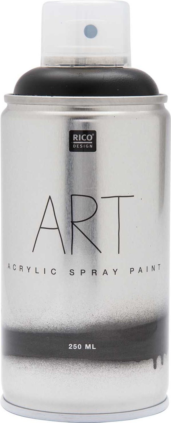 Rico Design Art Acrylic Spray 250ml Schwarz