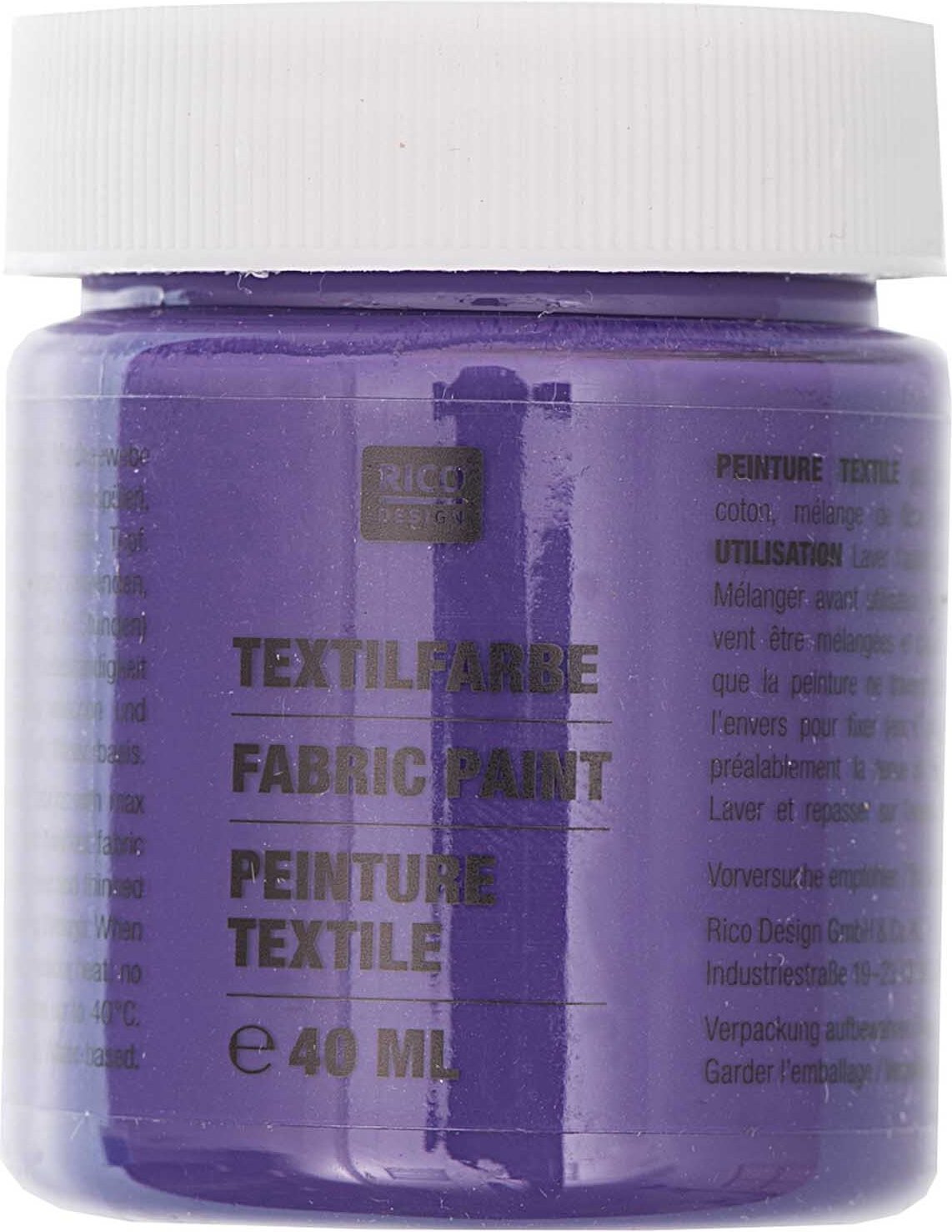 Rico Design Textilfarbe Violett