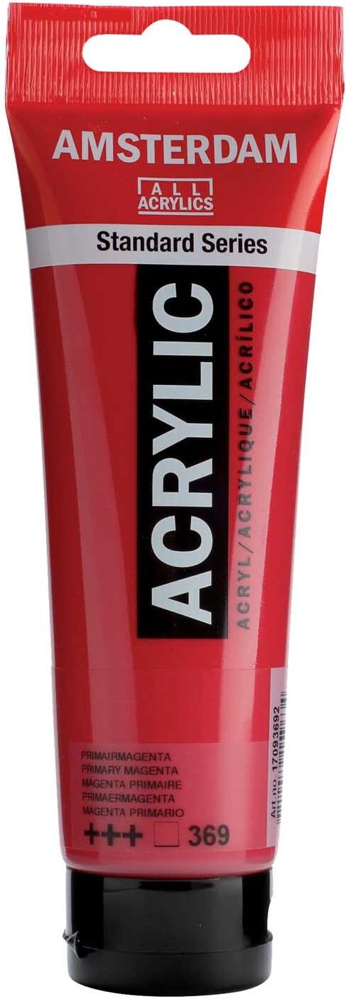AMSTERDAM Acrylfarbe 120ml Primärmagenta