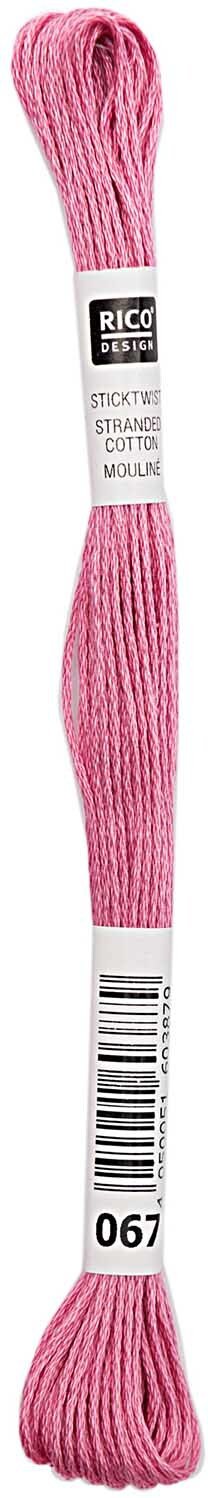 Rico Design Sticktwist 8m 067 Hellrosa