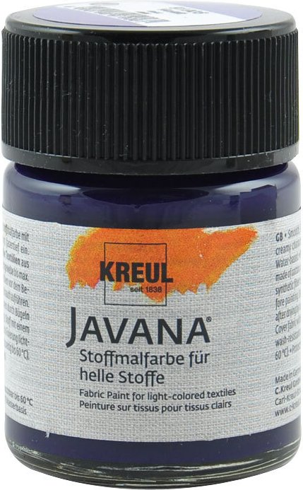 Thumbnail - KREUL Javana Stoffmalfarbe für helle Stoffe Violett