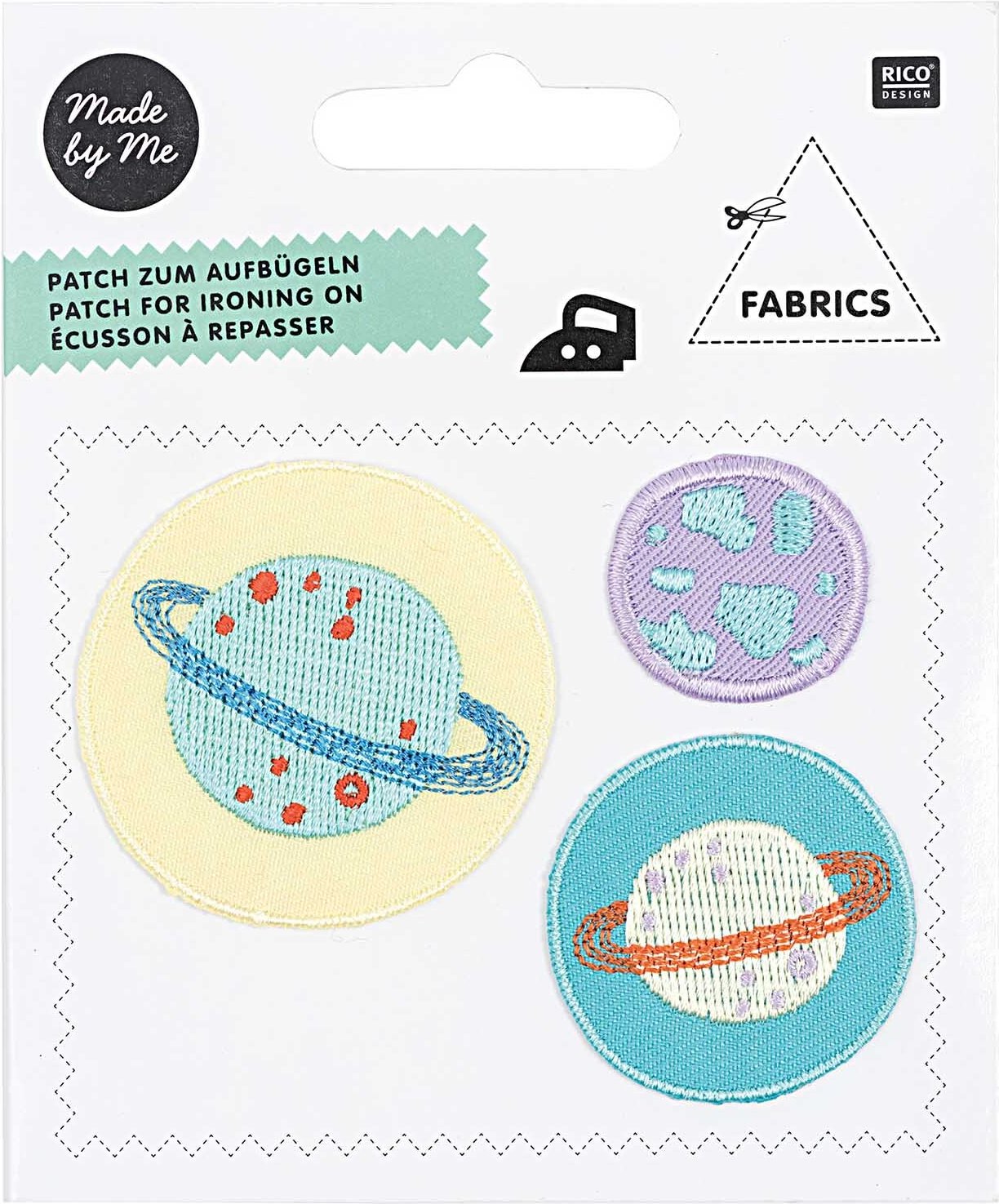 Rico Design Patches kleine Astronauten Planeten