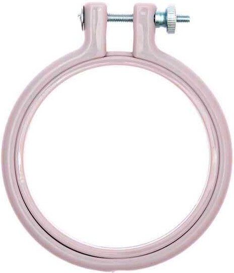 Rico Design Stickring aus Kunststoff lavendel 7,6cm