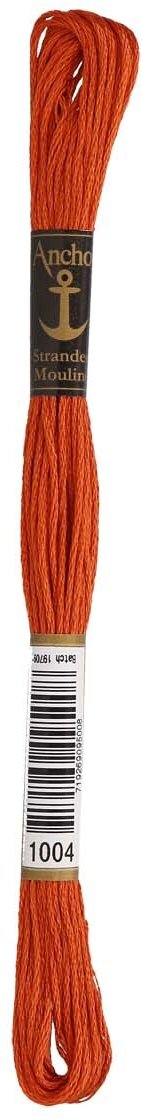 Anchor Coats Sticktwist 8m 01004 Orange Dunkel