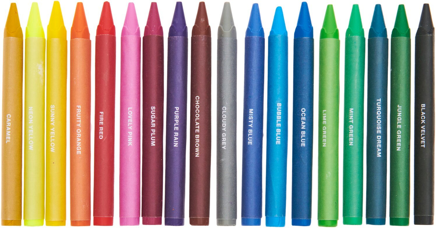 Rico Design Wachsmalstifte dreieckig