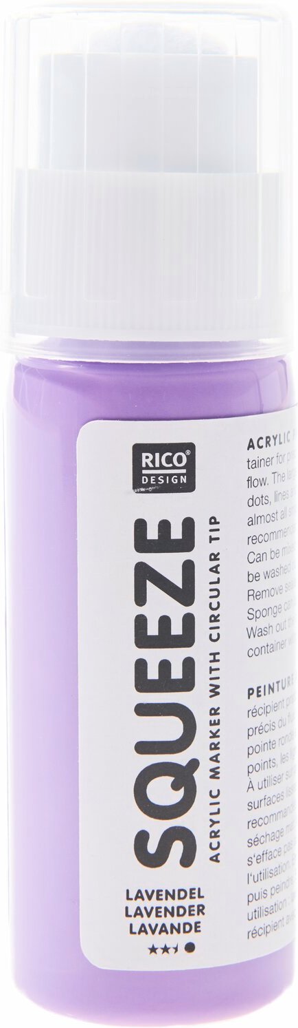 Rico Design Squeeze Acrylic Marker 60ml Lavendel