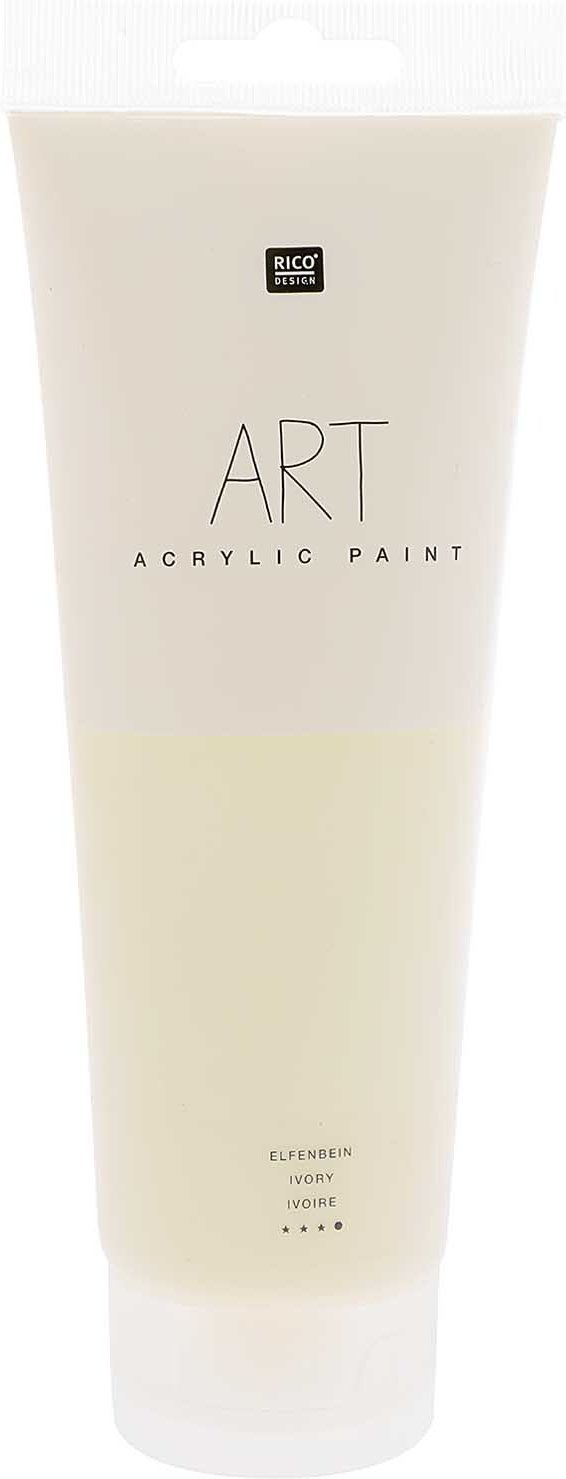 Rico Design ART Künstler Acrylfarbe 250ml Elfenbein