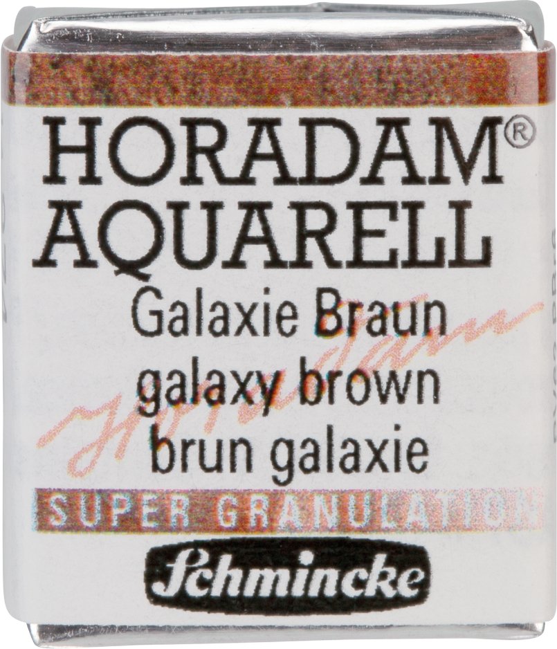 Schmincke HORADAM Aquarellfarbe 1/2 Näpfchen Galaxie Braun