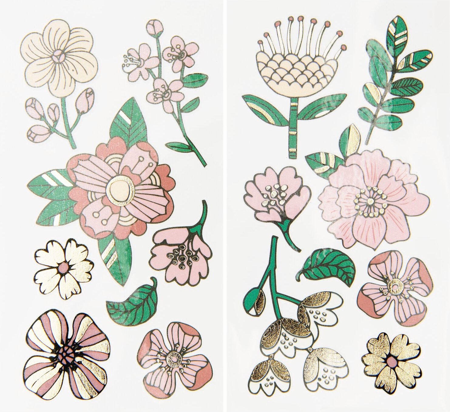 Rico Design Tattoos Hygge Blumen