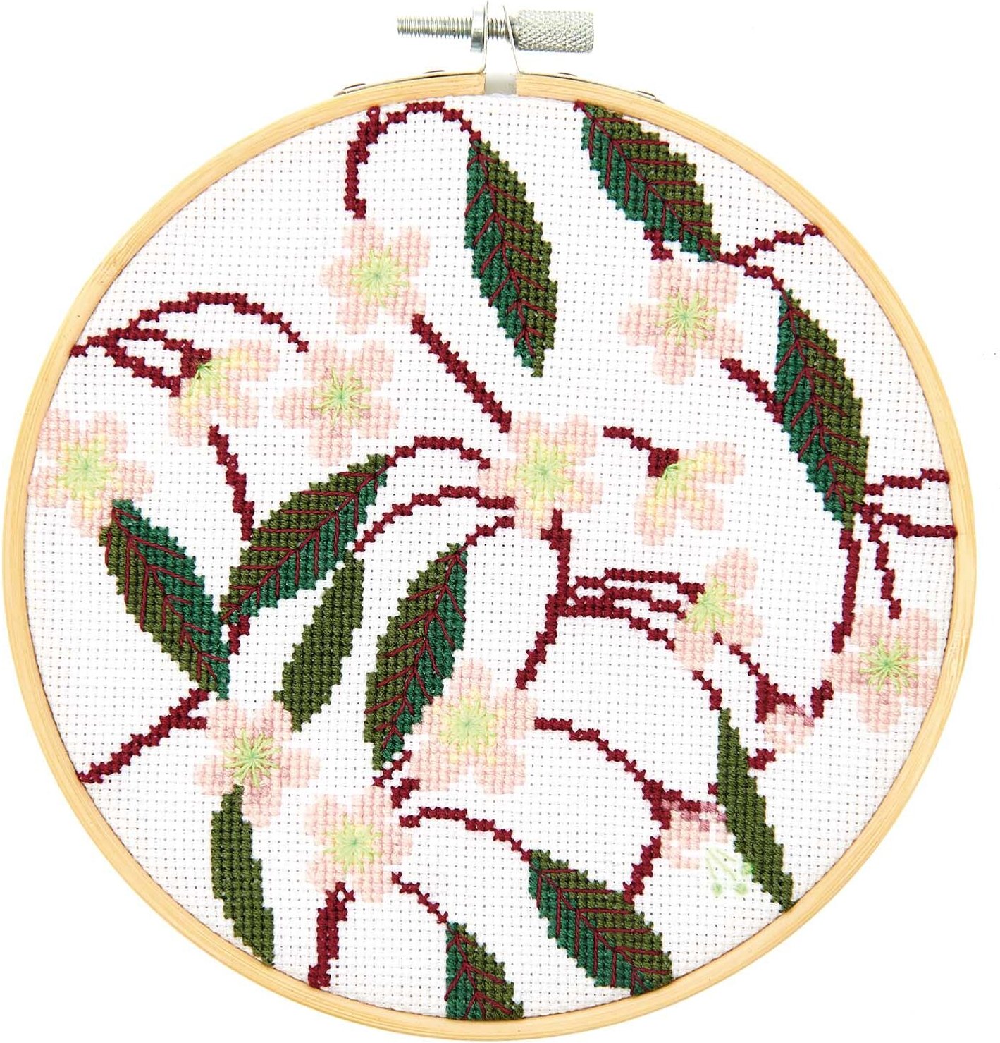 Rico Design Stickpackung Bild Kirschblüten Bild Ø15cm