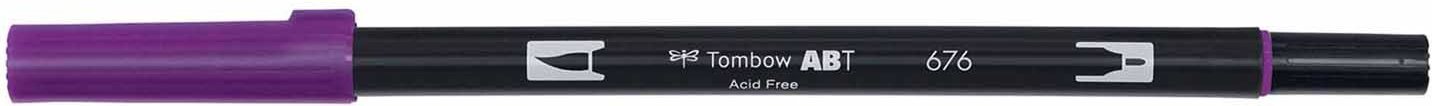 Tombow ABT Dual Brush Pen Royalpurple 676