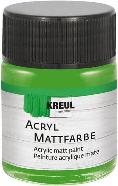 KREUL Acryl Mattfarbe 50ml Hellgrün