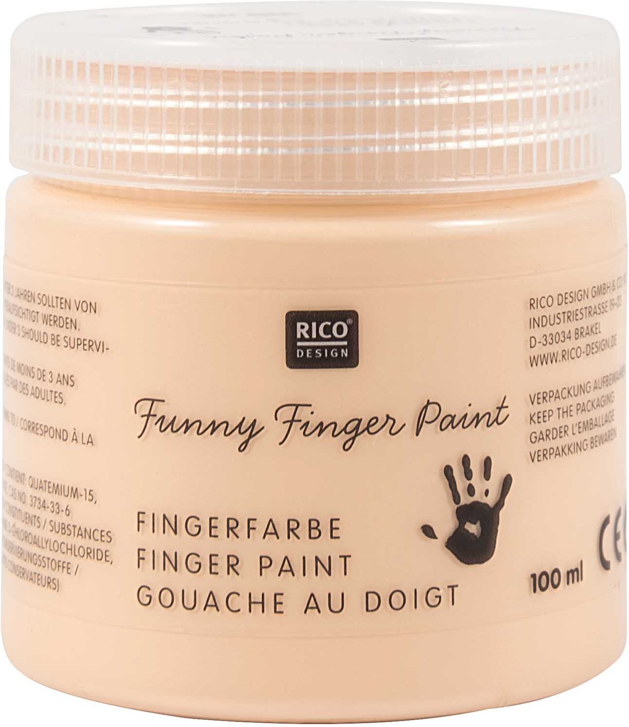Rico Design Fingerfarbe 100ml Puder