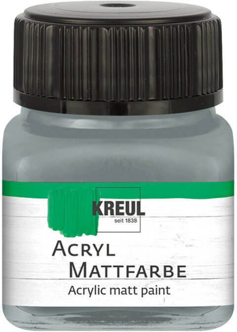 KREUL Acryl Mattfarbe 20ml Blaugrau