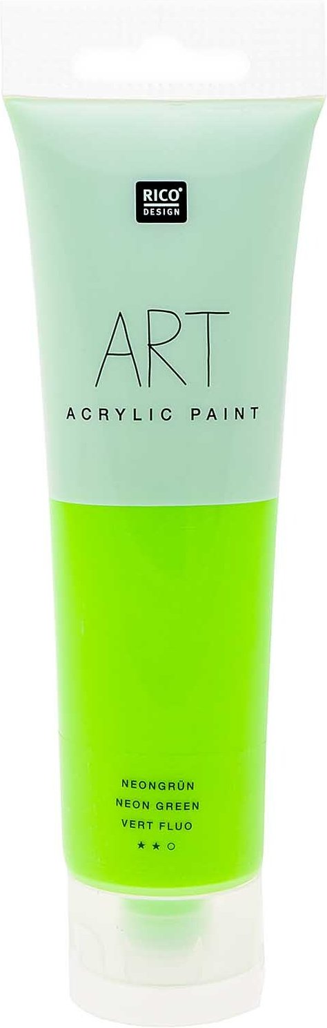 Rico Design ART Künstler Acrylfarbe 100ml Neongrün
