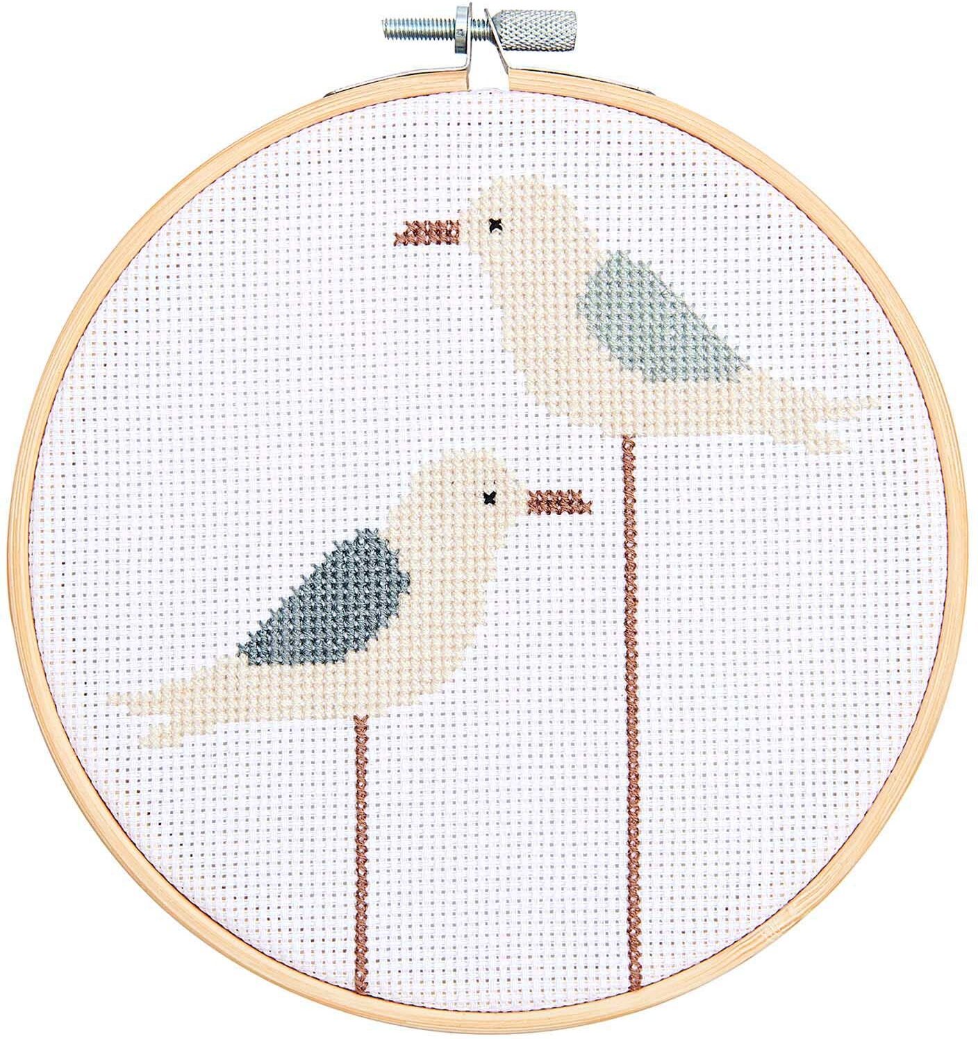 Rico Design Stickpackung Möwe Bild Ø 15cm