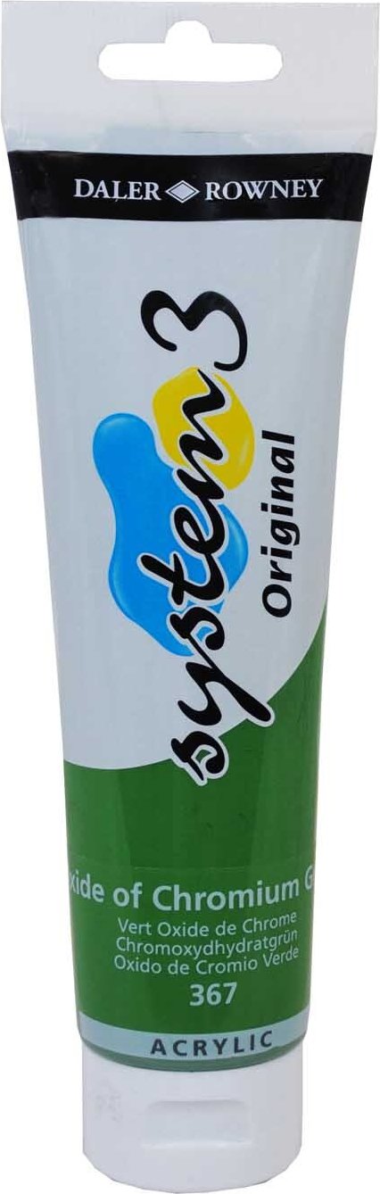 Daler-Rowney System 3 150ml Oxide Of Chromium Green