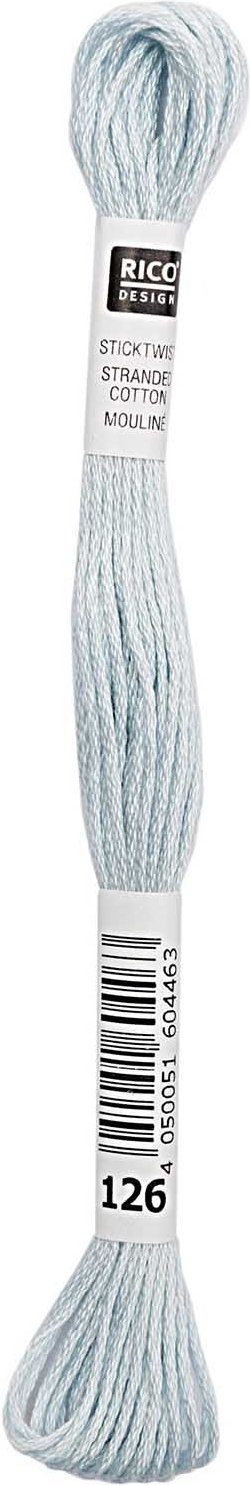 Rico Design Sticktwist 8m 126 Eisblau