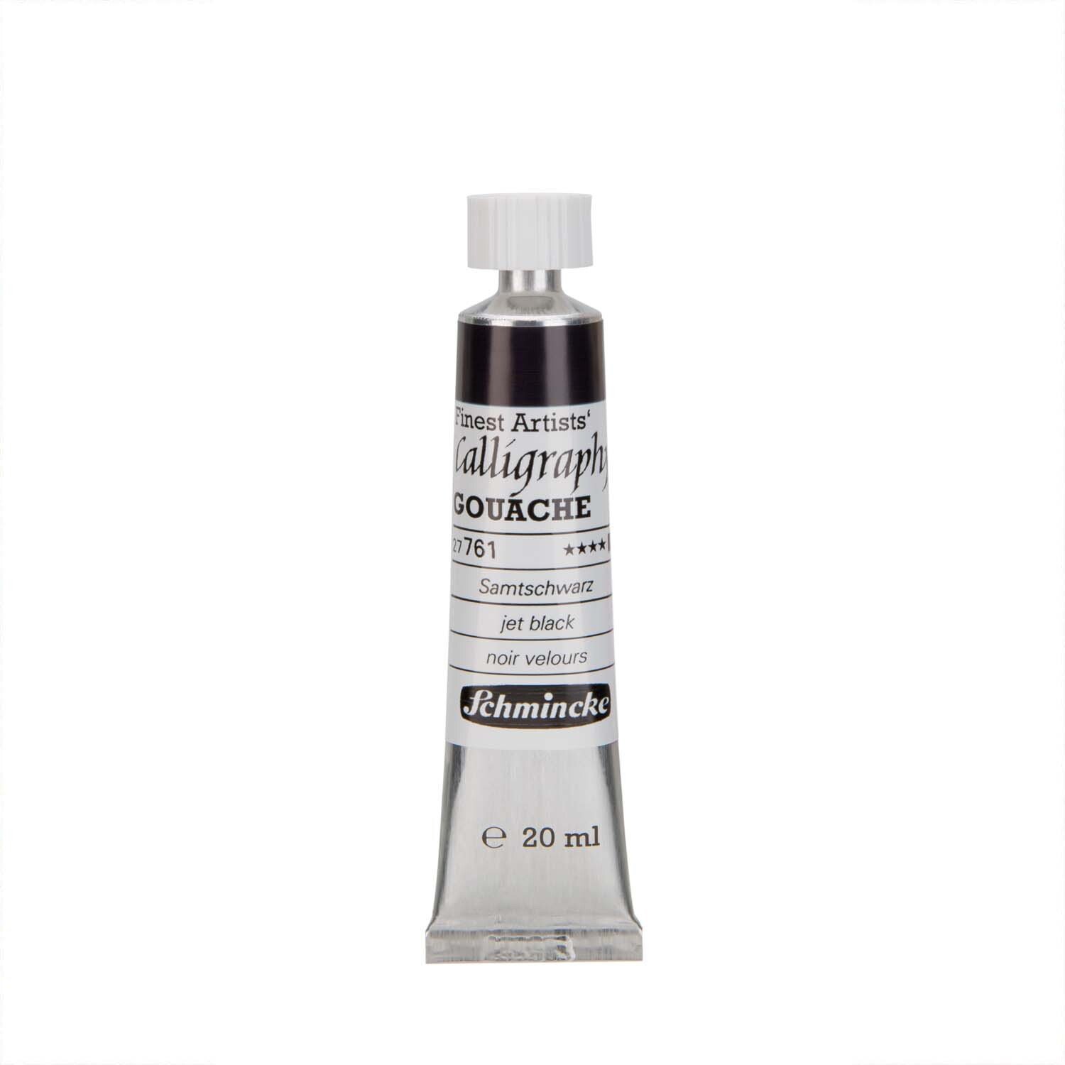 Schmincke Calligraphy Gouache 20ml Samtschwarz