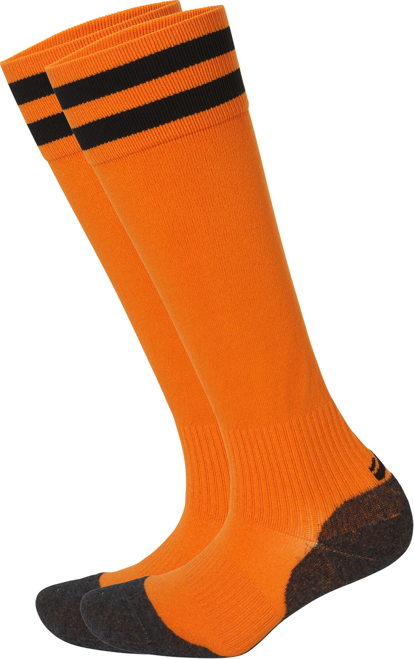 CRIVIT Damen Herren Fußballstutzen (orange, 43-46)