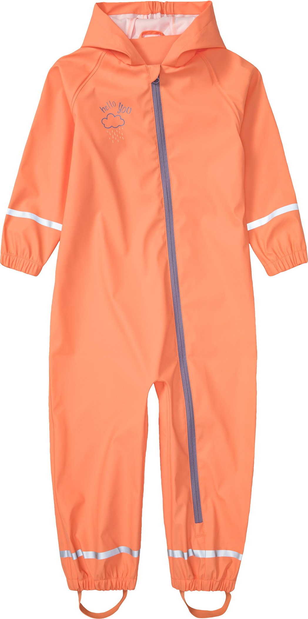 lupilu® Baby / Kleinkinder Mädchen Overall Matsch und Buddel (korallfarben, 86/92)