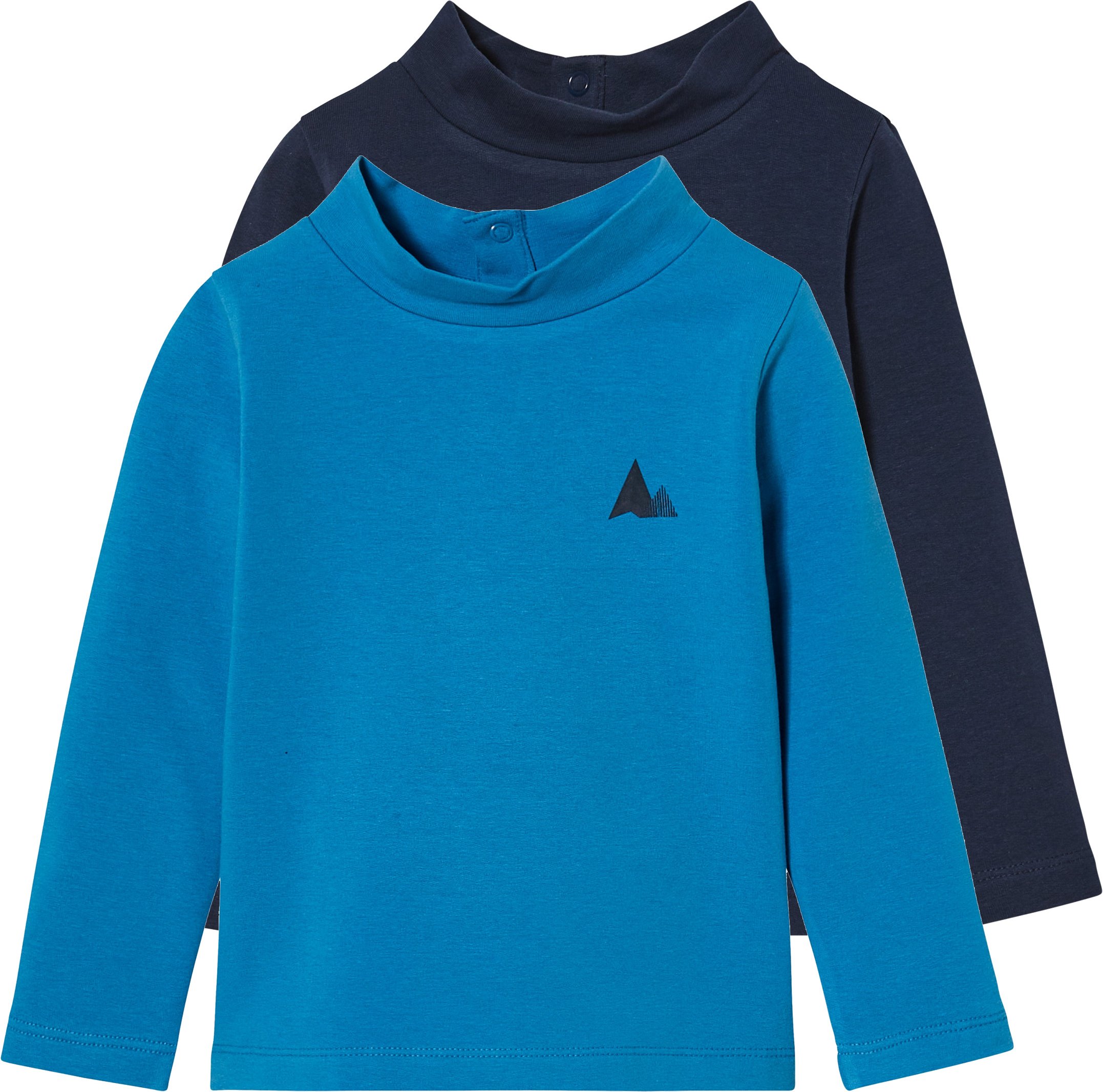 lupilu® Baby Kleinkinder Jungen Langarmshirt (blau/Navy, 86/92)